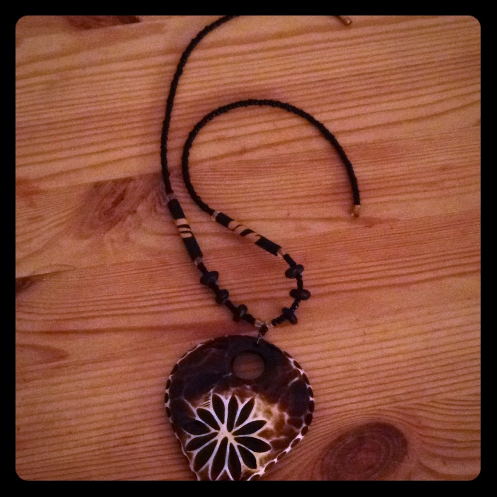 Anthropologie bohemia Africa necklace